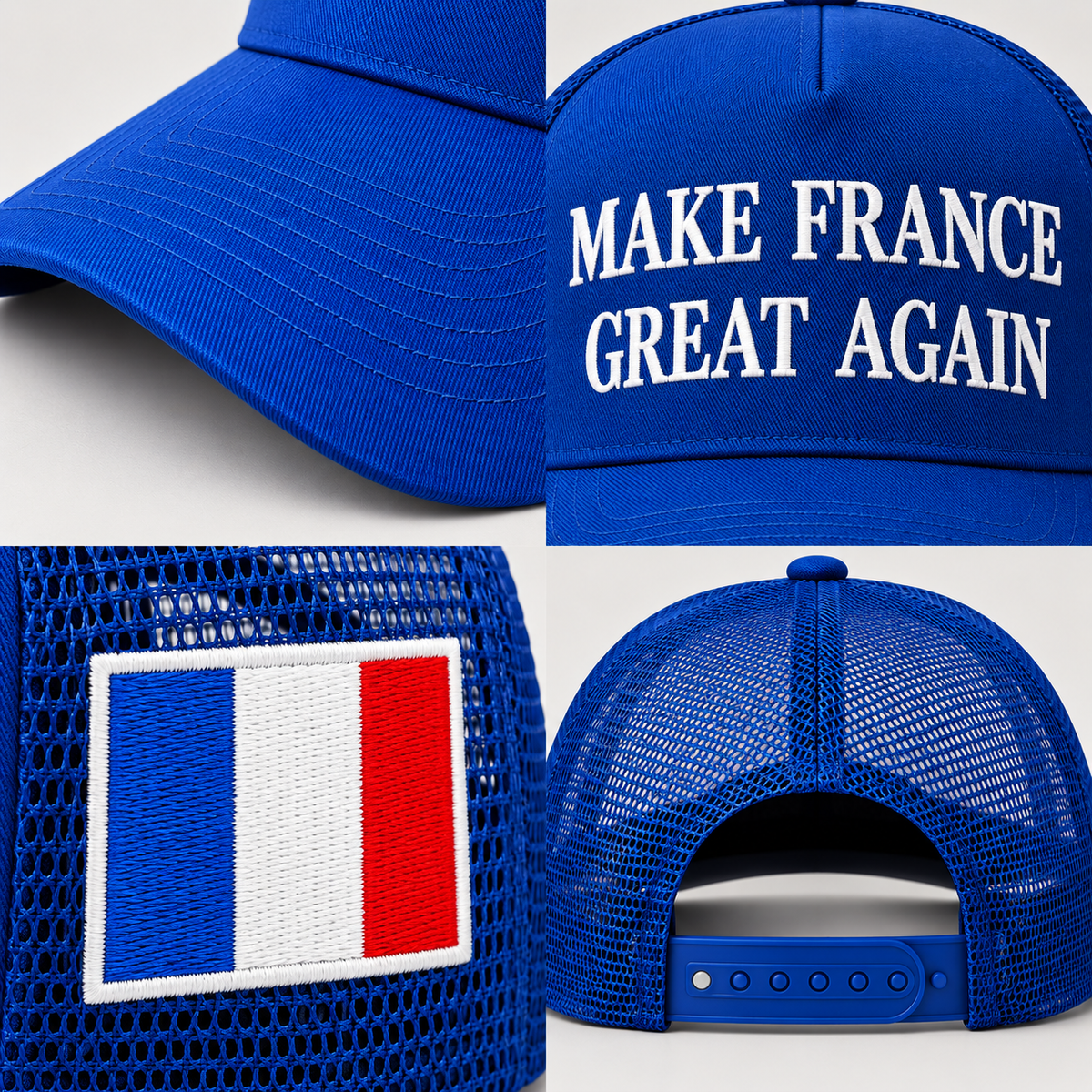 Bleu royal, jusqu’à la visière